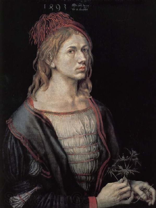Albrecht Durer Artist self-portrait France oil painting art